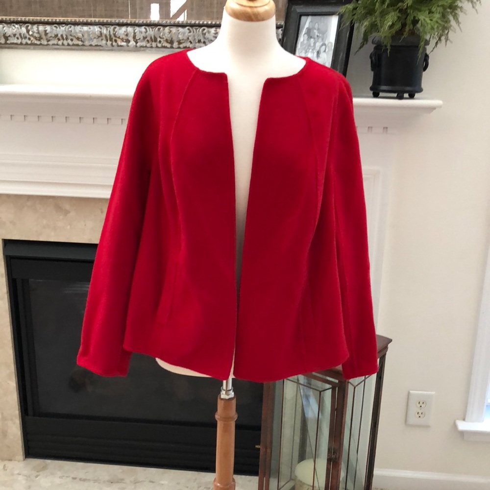 Talbots Wool Cropped Jacket